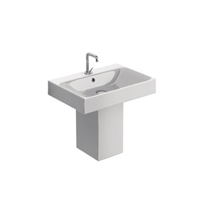 Lavabo 60x45, Semicolonna