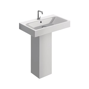 Lavabo 70x45 con colonna