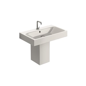 Lavabo 70x45, Semicolonna