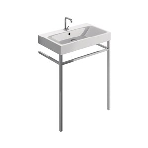 Lavabo 70x45 con struttura a terra