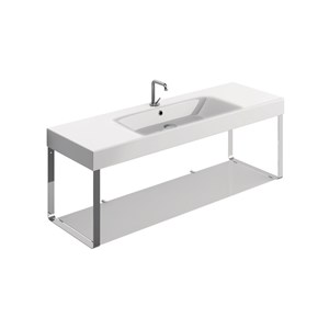 Lavabo 140x45 con Struttura sospesa