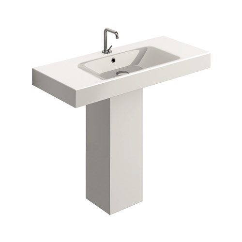 Lavabo 100x45 con colonna