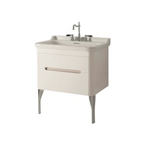 lavabo 80 con mobile a terra