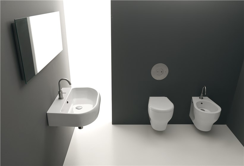 Lavabo 60 cod 3646, Consolle 100 cod 4515, Lavabo 100 cod 4525
