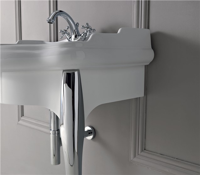 Lavabo 73x45 con colonna cod 1047