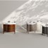 Mobile chiuso con cassetti per lavabo 69 - 73 - 100 cm