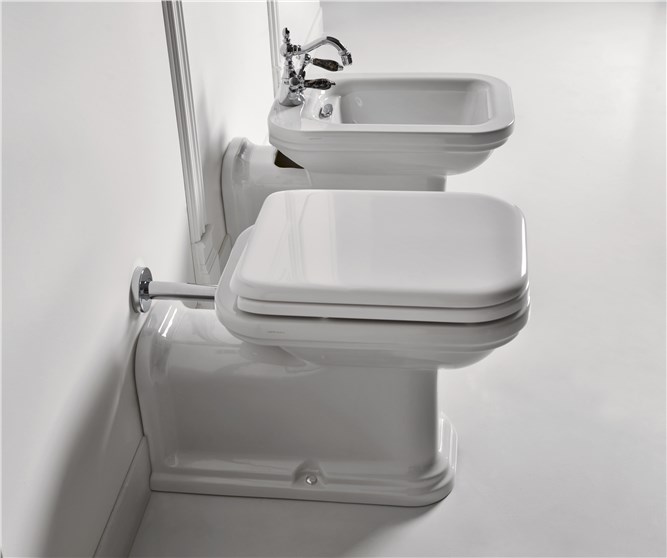 Vaso unico “PROLUNGATO” cod 4116, Bidet “PROLUNGATO” cod 4120